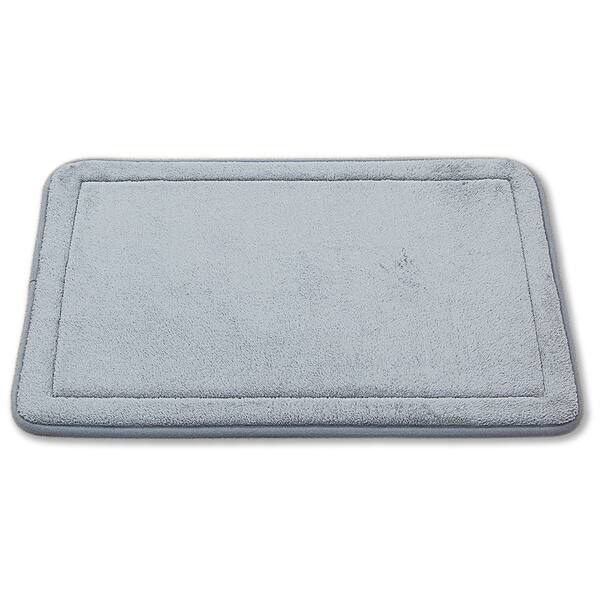 Shop 2 Piece Non Slip Luxurious Memory Foam Bath Mat Set Free