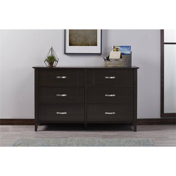 Shop Strick Bolton Diletta 6 Drawer Espresso Dresser Free