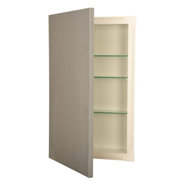 Shop 18 Inch Recessed Wall Cabinet 3 5 Inch Deep Free Shipping