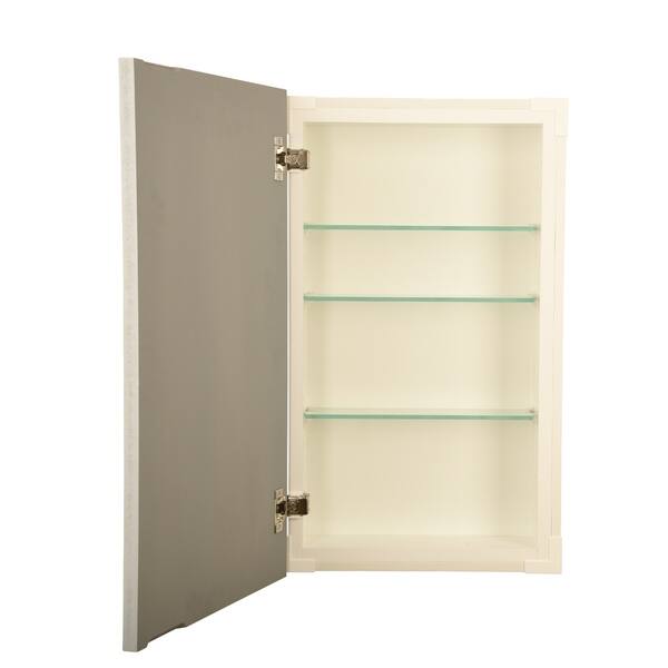 Shop 57 Inch Ready To Paint Recessed Wall Cabinet 3 5 Inch Deep