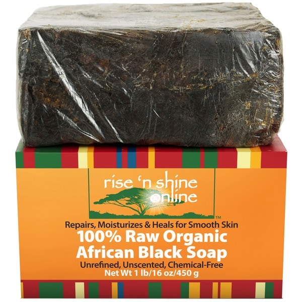 black soap for face