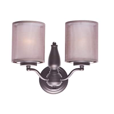 Lucid 2-Light Wall Sconce