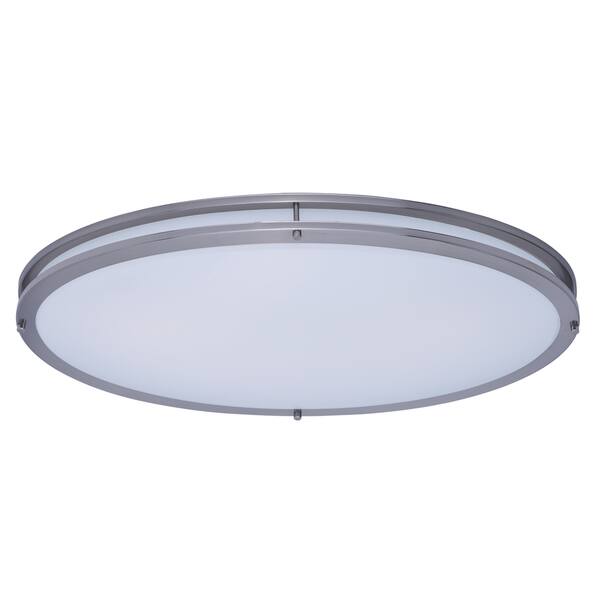 slide 1 of 1, Linear LED-Flush Mount - Silver