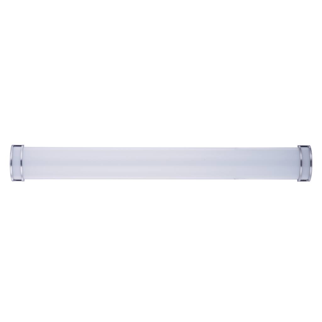Linear LED 48" LED Bath Vanity - Silver