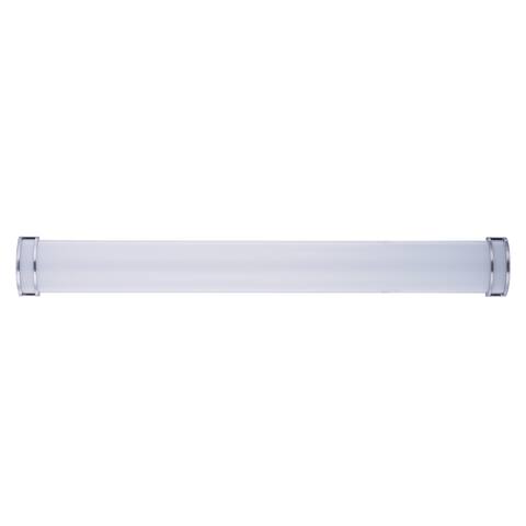 Linear LED 48" LED Bath Vanity - Silver
