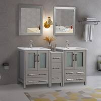 Buy Grey Bathroom Vanities Vanity Cabinets Online At Overstock Our Best Bathroom Furniture Deals