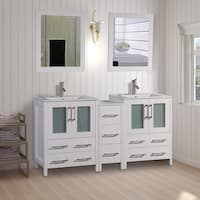 Featured image of post Built In Double Sink Bathroom Vanity : Double sink vanity is complete up of two single vanities additional benefit of a double bathroom vanity is that it offers you with a significant volume of storage space.