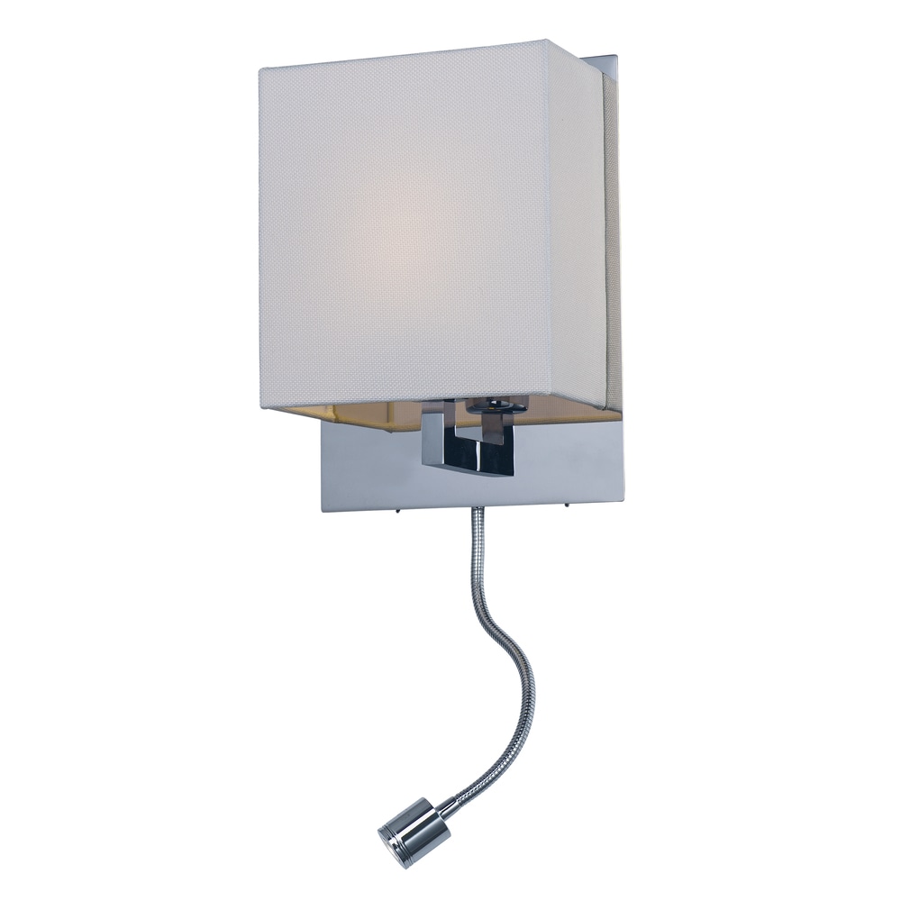 Hotel 2-Light LED Wall Sconce - Silver