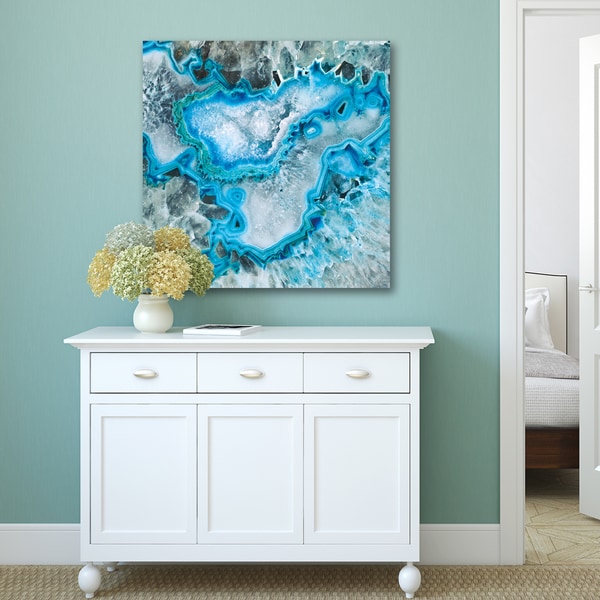Portfolio Canvas Decor Gl Artlab Ice Crystal Geode Print Wall Portfolio Canvas Decor Gl Artlab X27 Ice Crystal Geode Print