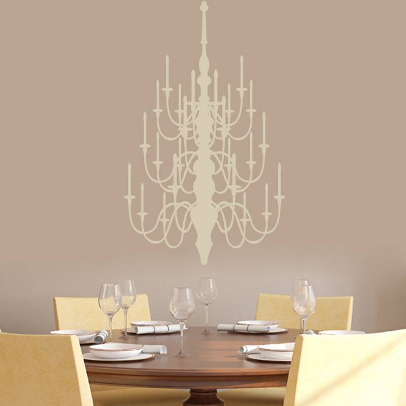 Chandelier' 22 x 36inch Wall Decals Bed Bath & Beyond 12610264