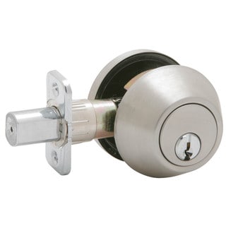 Dexter by Schlage JD60V630 Satin Stainless Steel Single Cylinder ...