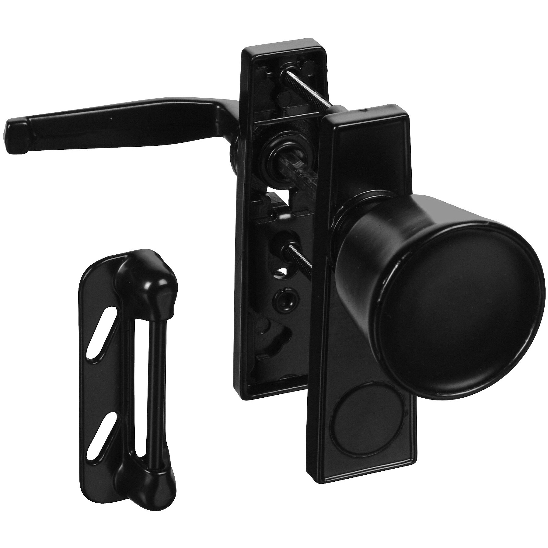 Stanley Hardware 748257 Storm Door Latch Black Finish