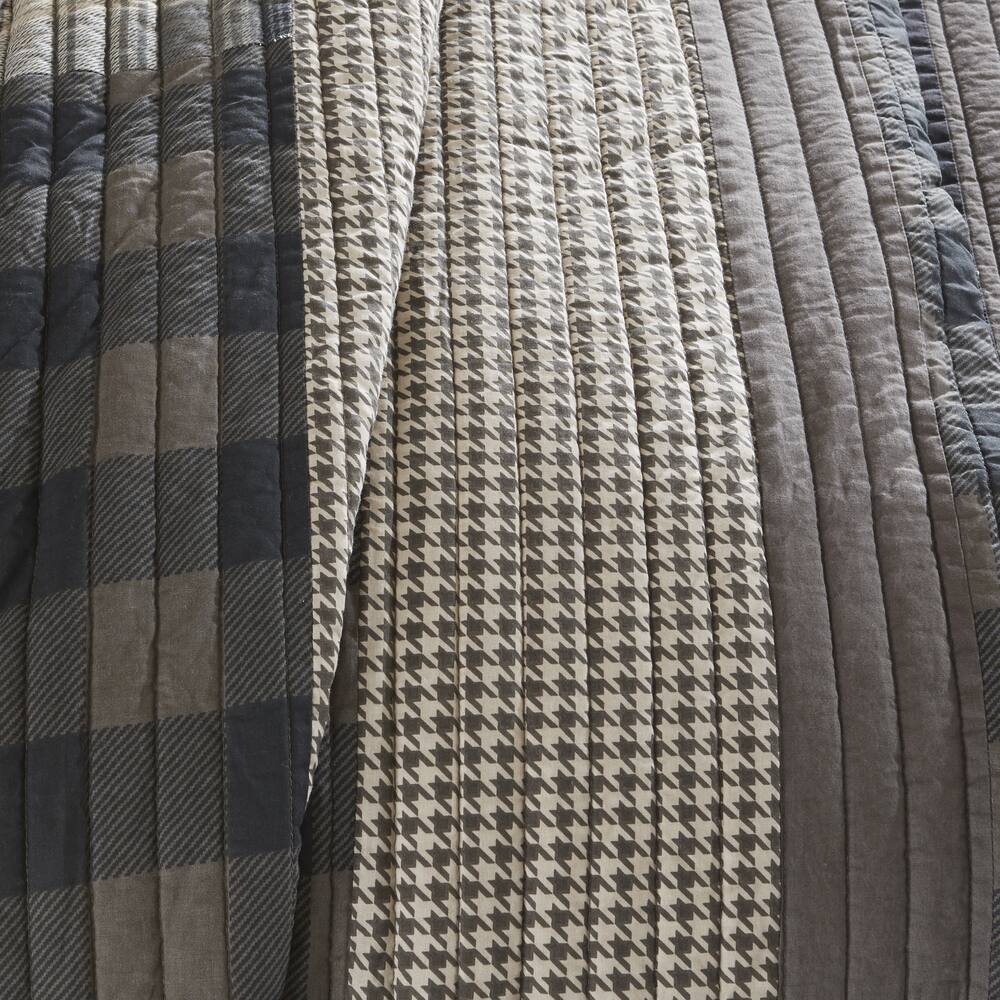Woolrich Winter Plains 100-percent Cotton Oversized Quilt Mini Set - On ...