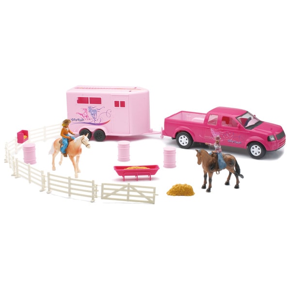 play horse trailer and truck