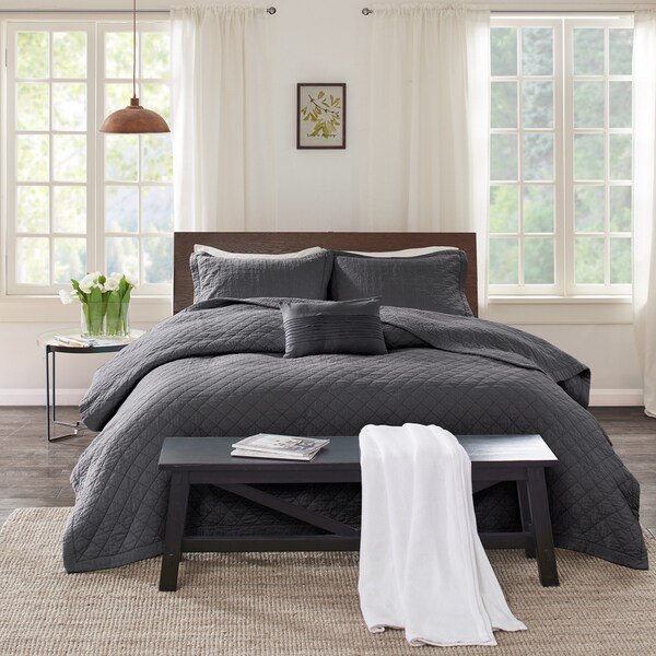 Echo Design™ Montauk Grey Cotton Quilt Mini Set