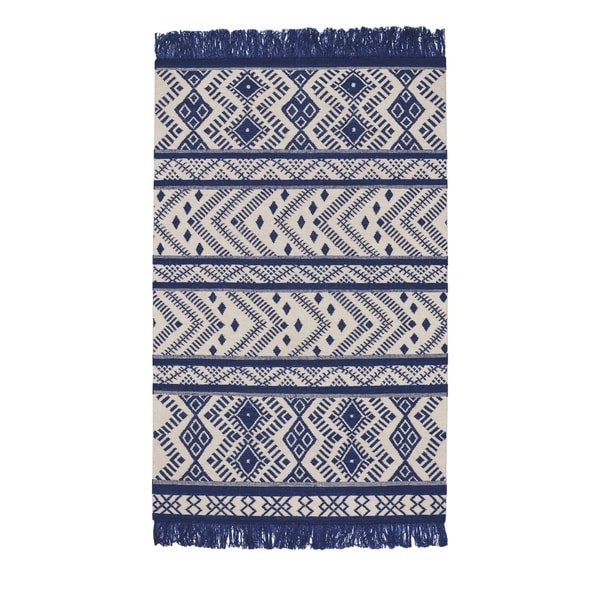 Genevieve Gorder Royal Wool Abstract Rectangular Flat Woven Rug Genevieve Gorder Royal Wool Abstract Rectangular Flat Woven Rug 8 X 11 Free Shipping Today 12612514