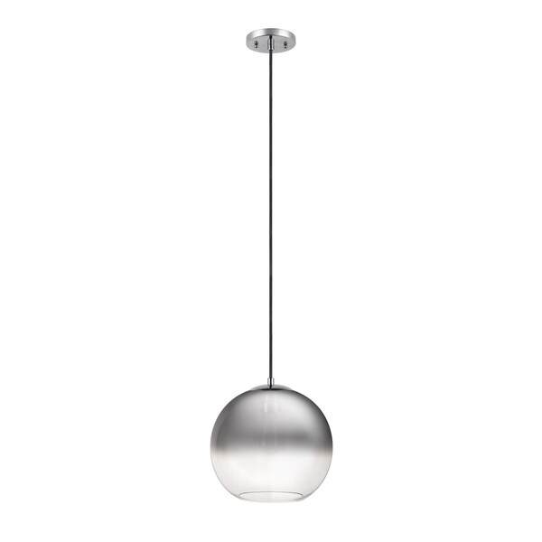 Catalina 19966 000 Ombre Glass Chrome 9 Inch Orb Pendant Light Catalina 19966 000 Ombre Glass Chrome 9 Inch Orb Pendant Light Fixture
