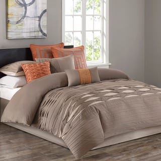 Natori Duvet Covers For Less N Natori Nara Neutral Cotton Sa Pieced With Pintuck Duvet Mini Set