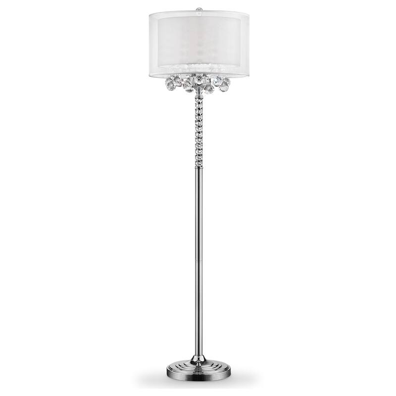 62.5" MOISELLE CRYSTAL FLOOR LAMP