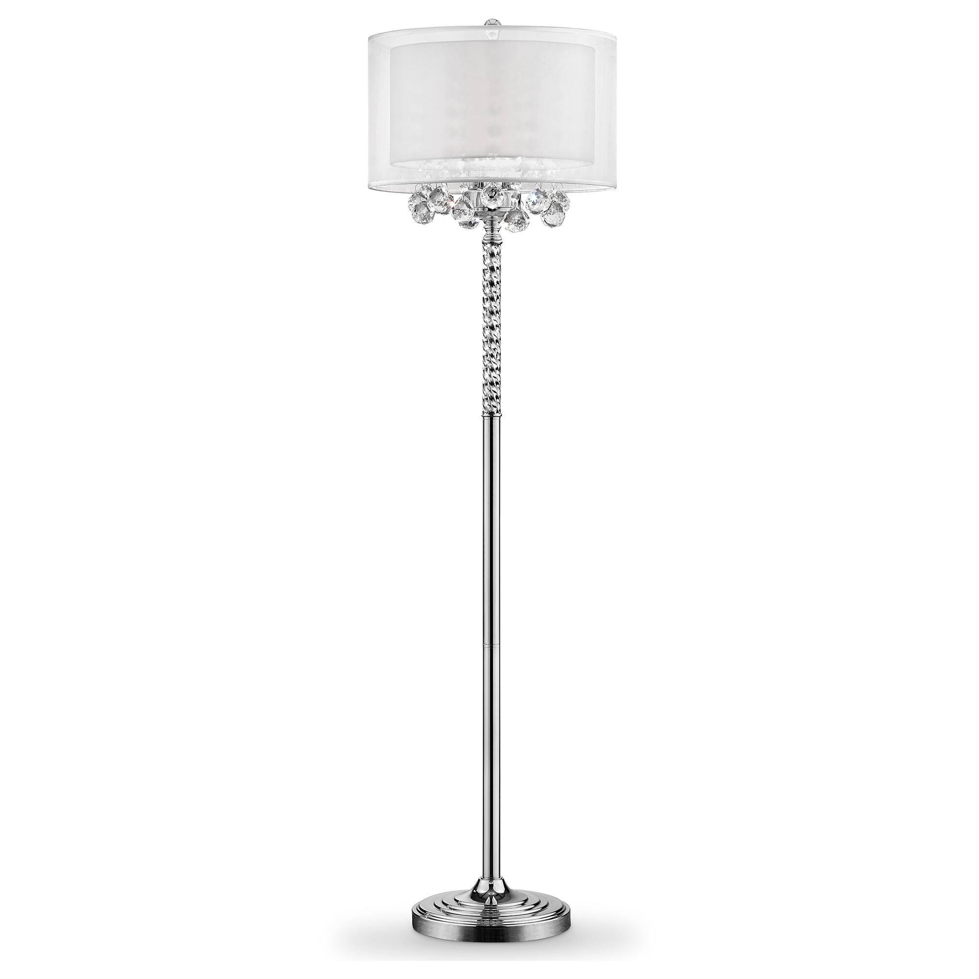 62.5" MOISELLE CRYSTAL FLOOR LAMP On Sale Bed Bath & Beyond 12613471