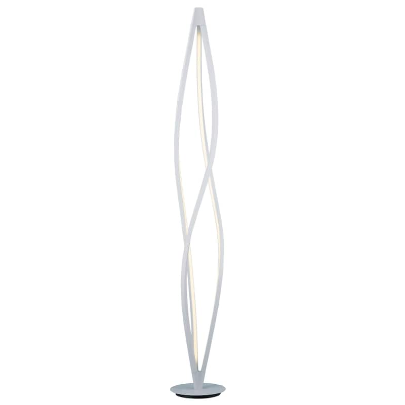 Cyclone LED Aluminum Floor Lamp