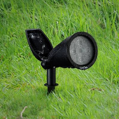 Litom Soleil P2 Black Plastic Spotlight