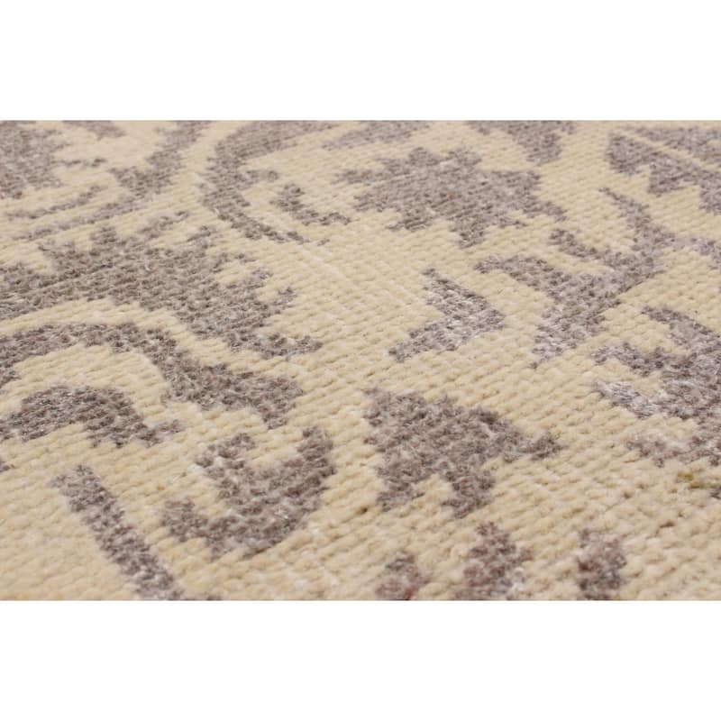 Hand-knotted La Seda Turquoise Silk, Wool Rug