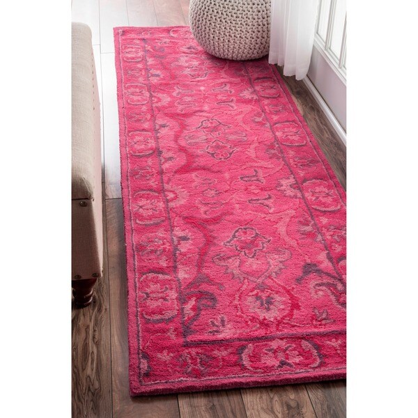 Nuloom Handmade Persian Overdyed Wool Runner Rug 2 6 X 12 Nuloom Handmade Persian Overdyed Wool Runner Rug 2 X27 6 X 12