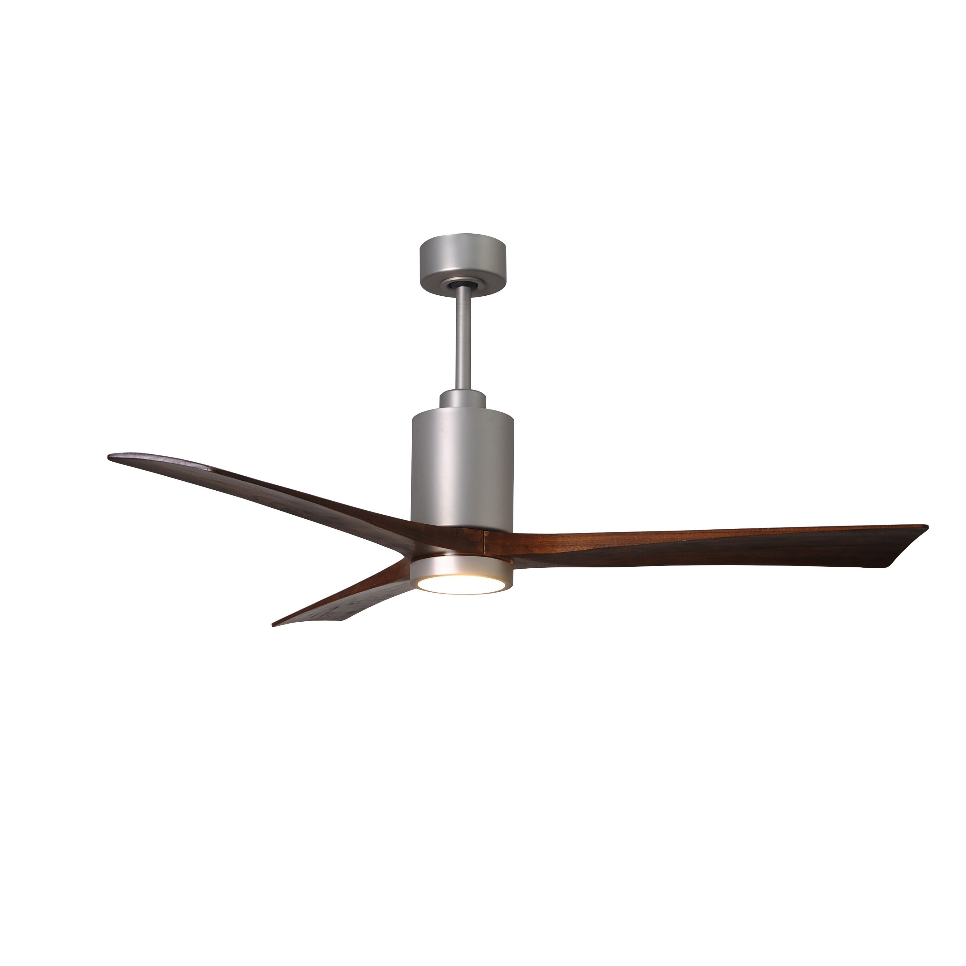 Shop Patricia Brushed Nickel 3 Blade 60 Inch Paddle Fan With Light