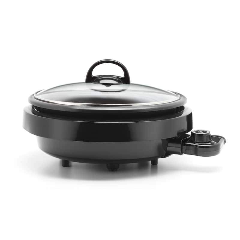Aroma ASP-137B Black 3-quart 3-In-1 Grillet