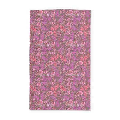 Lovely Paisley Hand Towel (Set of 2)