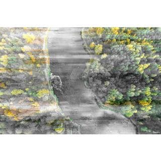 Parvez Taj - 'River Run' Print on Wrapped Canvas
