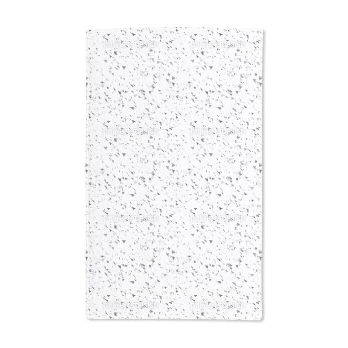 Gray Triangle Snow Hand Towel (Set of 2)
