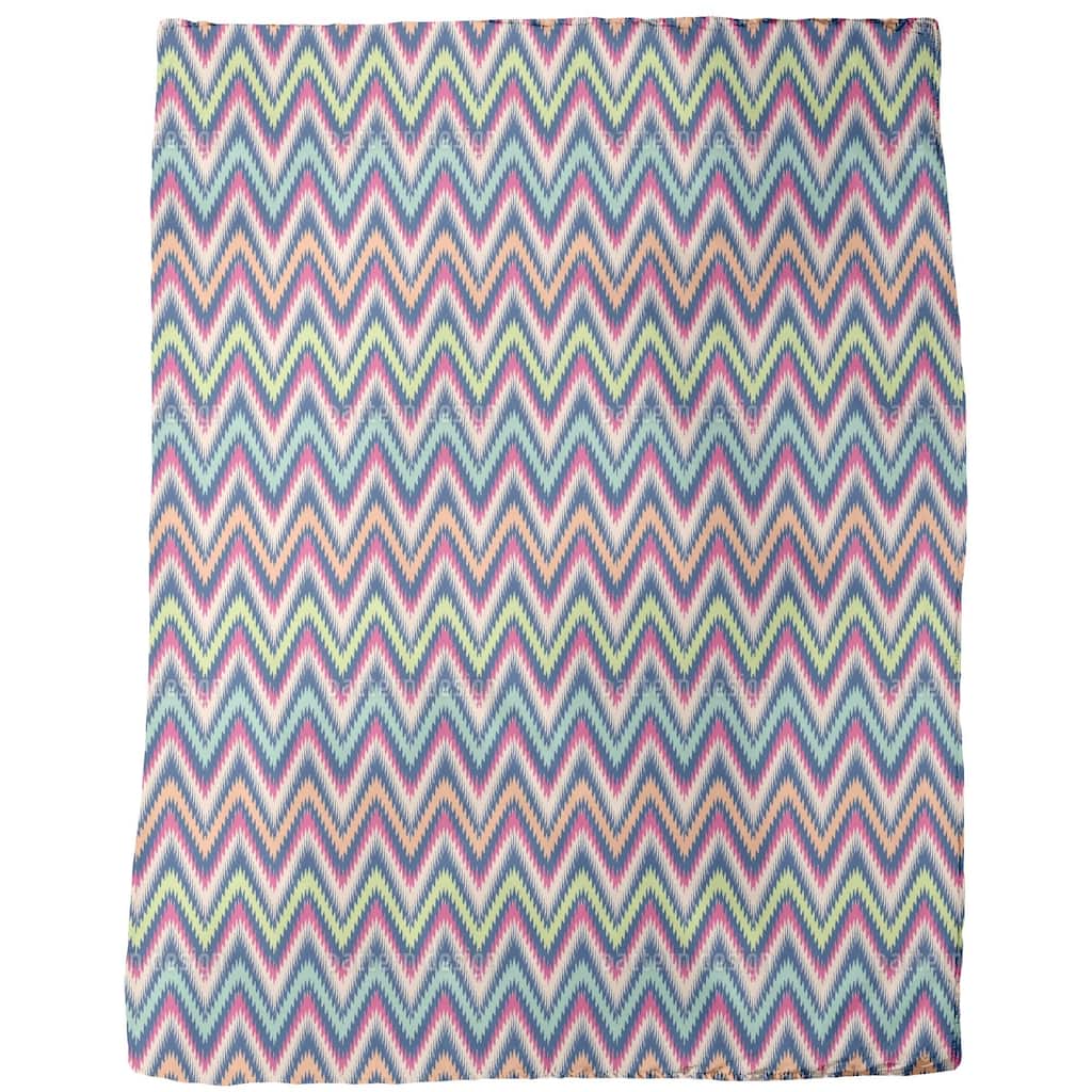 Zig Zag Mission Fleece Blanket