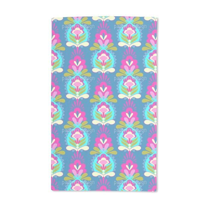 Flower Greetings Hand Towel (Set of 2)