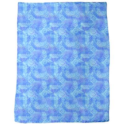 At the Sea Fleece Blanket