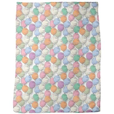 Balloons Fleece Blanket