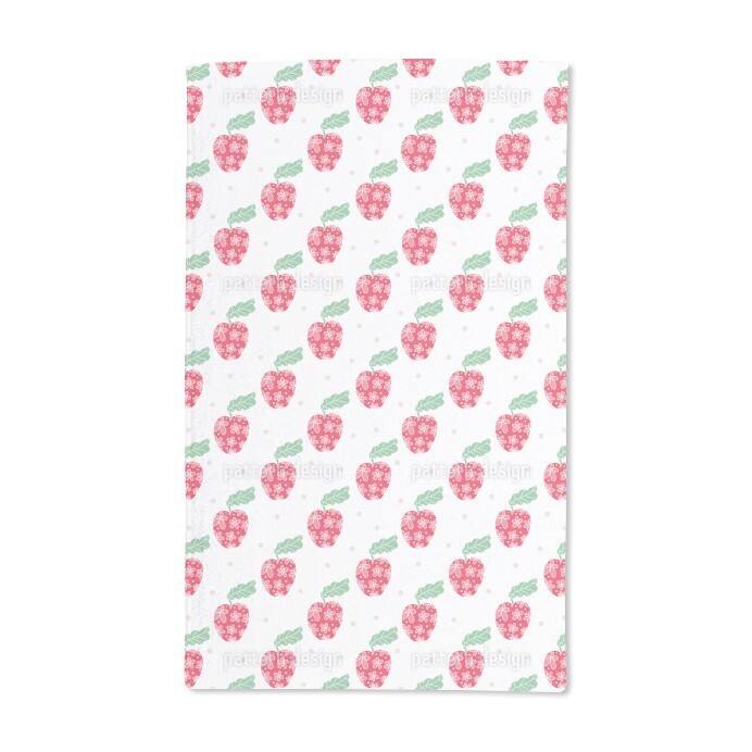 Apple in Sight Hand Towel (Set of 2)
