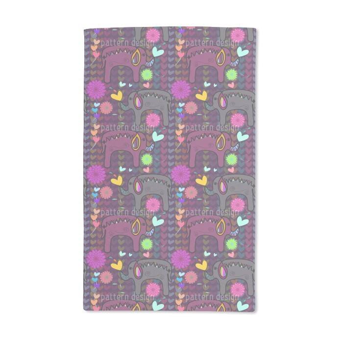 Hindu Love Hand Towel (Set of 2)