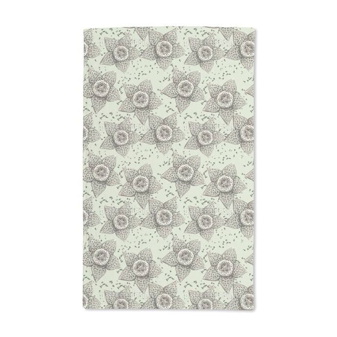 Stapelia Flower Hand Towel (Set of 2)