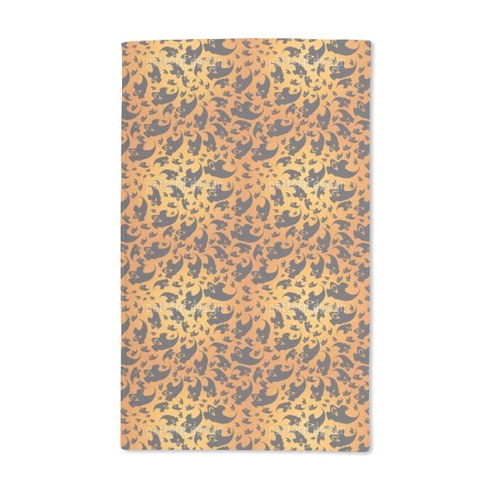 Flying Ghosts Hand Towel (Set of 2)