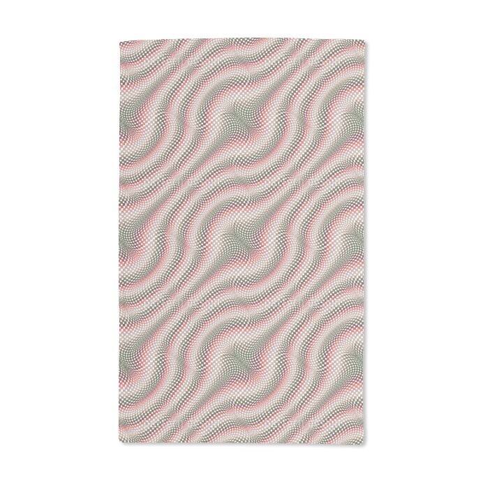 Vertigo Check Hand Towel (Set of 2)