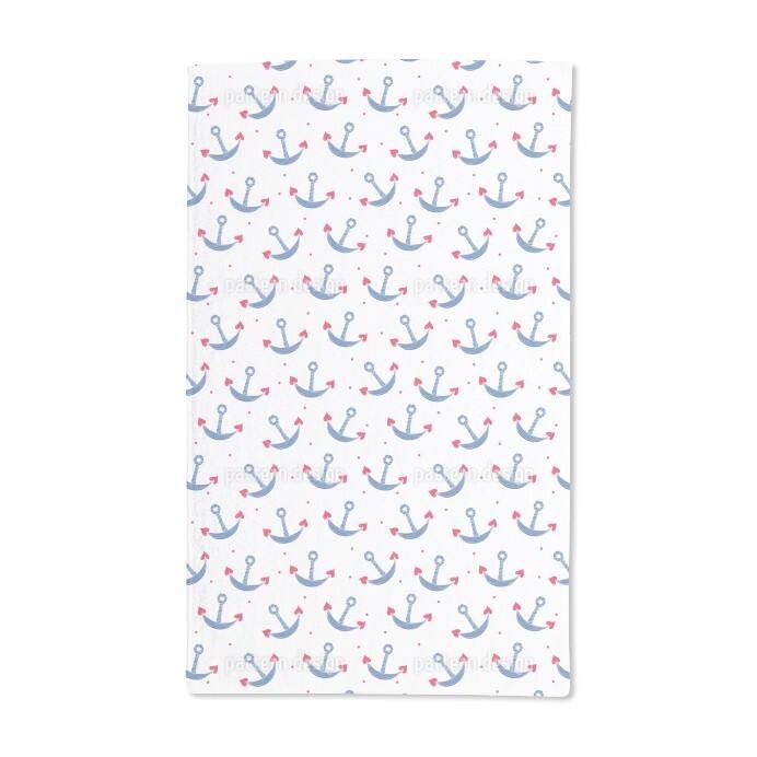 Love Is an Anchor Hand Towel (Set of 2)