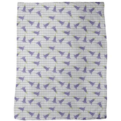 Gentian Fleece Blanket
