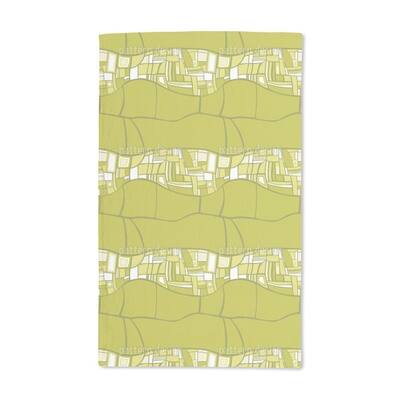 Stilismo Green Hand Towel (Set of 2)