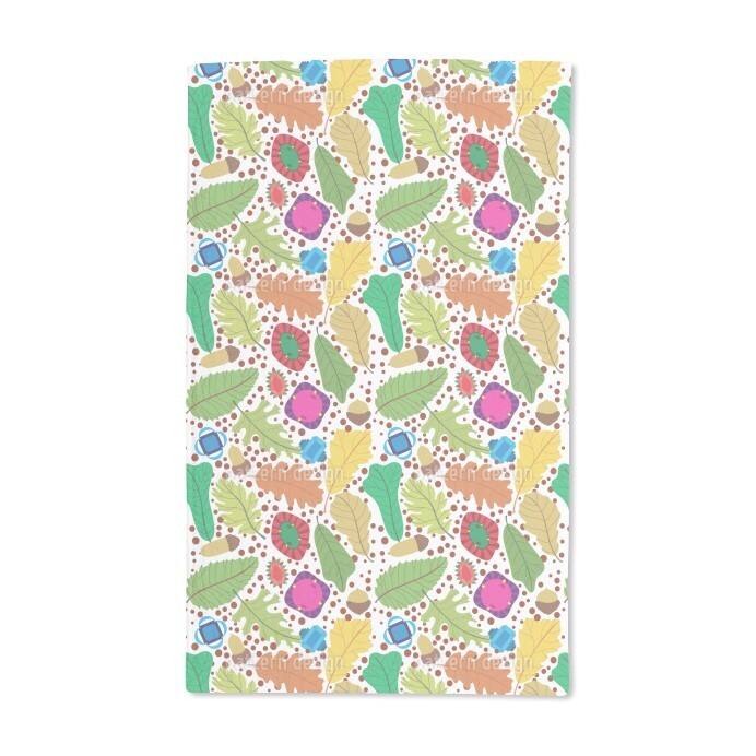 Autumn Treasures Hand Towel (Set of 2)
