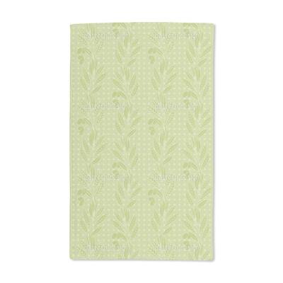Green Olives Hand Towel (Set of 2)