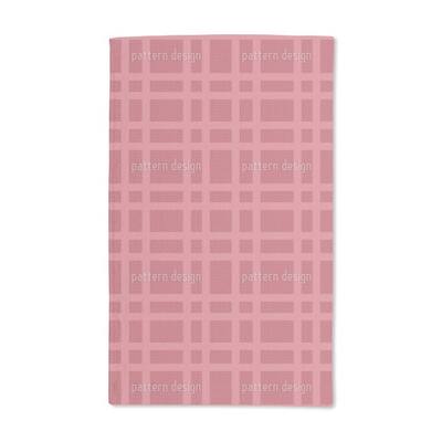 Checked Bricks Hand Towel (Set of 2)