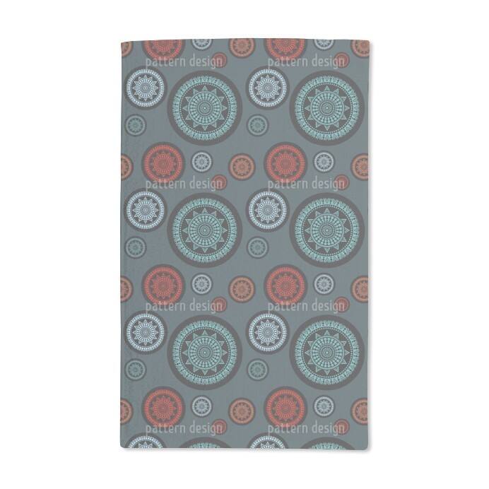 Geometric Dynamics Hand Towel (Set of 2)