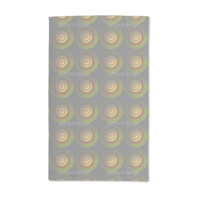 Circles of Duality Hand Towel (Set of 2)